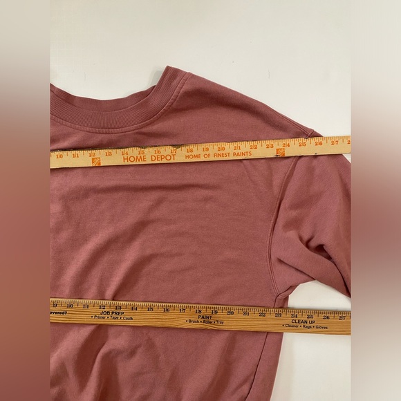 Old Navy Loose French Terry Tie Open Back Sweatshirt Cutout Women’s XL - Picture 3 of 12